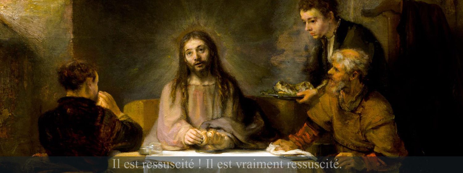 Les Pèlerins d'Emmaüs - 1648 - Rembrandt - Louvre